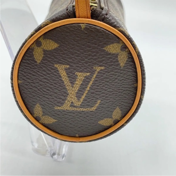 Authentic  Louis Vuitton Monogram Papillon Pouch  SK6566 - Picture 5 of 13